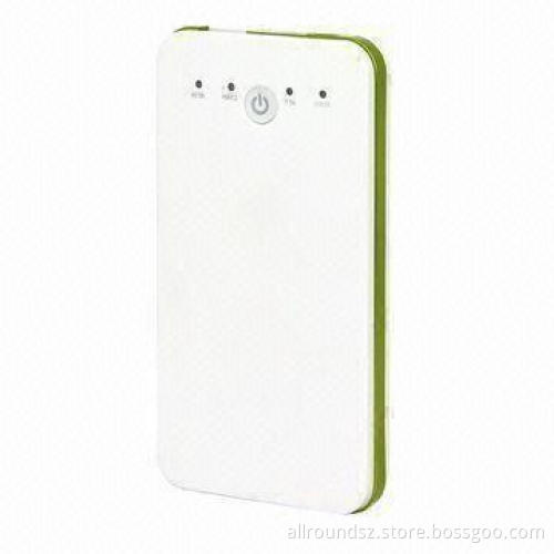 4,200mAh Li-Polymer Power Bank with 1,000mAh Output, Can Charge iPhone and iPad